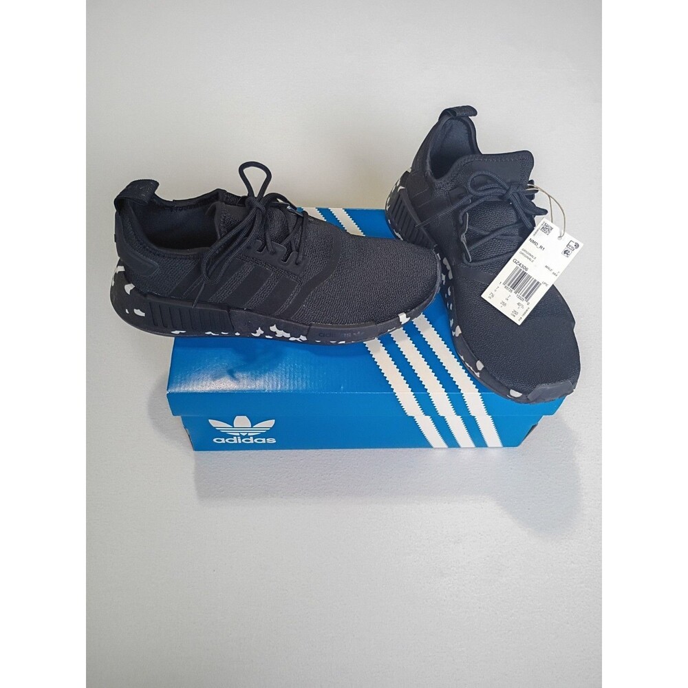 adidas NMD_R1 Core Black Boost Running Shoes GZ4306 Men’s Size 7.5 Sneakers